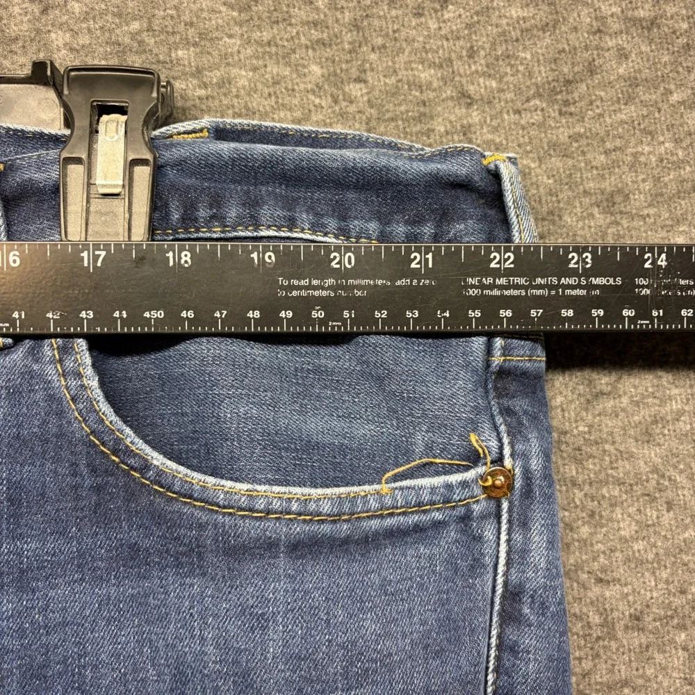 Polo Ralph Lauren Authentic Dungarees Mens Blue Straight Leg Jeans 44x30 Medium‎
